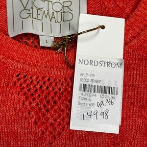 Victor Glemaud Pointelle short sleeve top